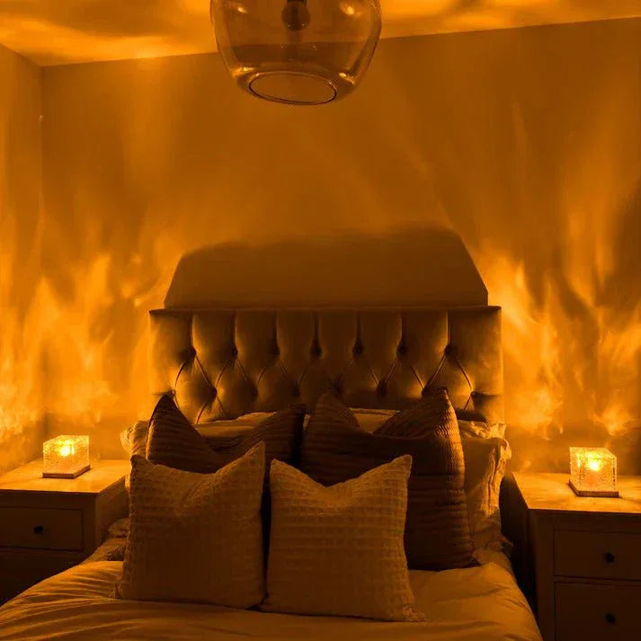 Ocean Wave Aurora Projector Light (16 Colors) - With Remote - Power World